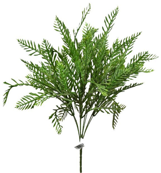 Plastic Small Palm Bush x 9 - Green PG55813-063