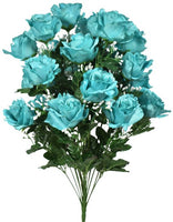 Rose / Gypso Bush x 24 - Teal SB55638-115