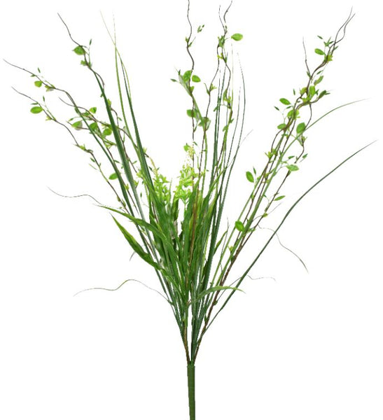Star Flower / Grass Bush x 9 - Green PG55636-063
